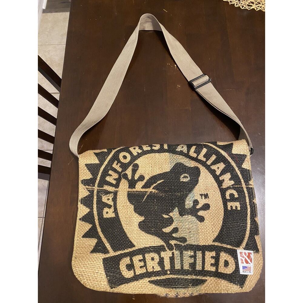 Sack Cloth and Ashes Rainforest Alliance Courier/Laptop Bag